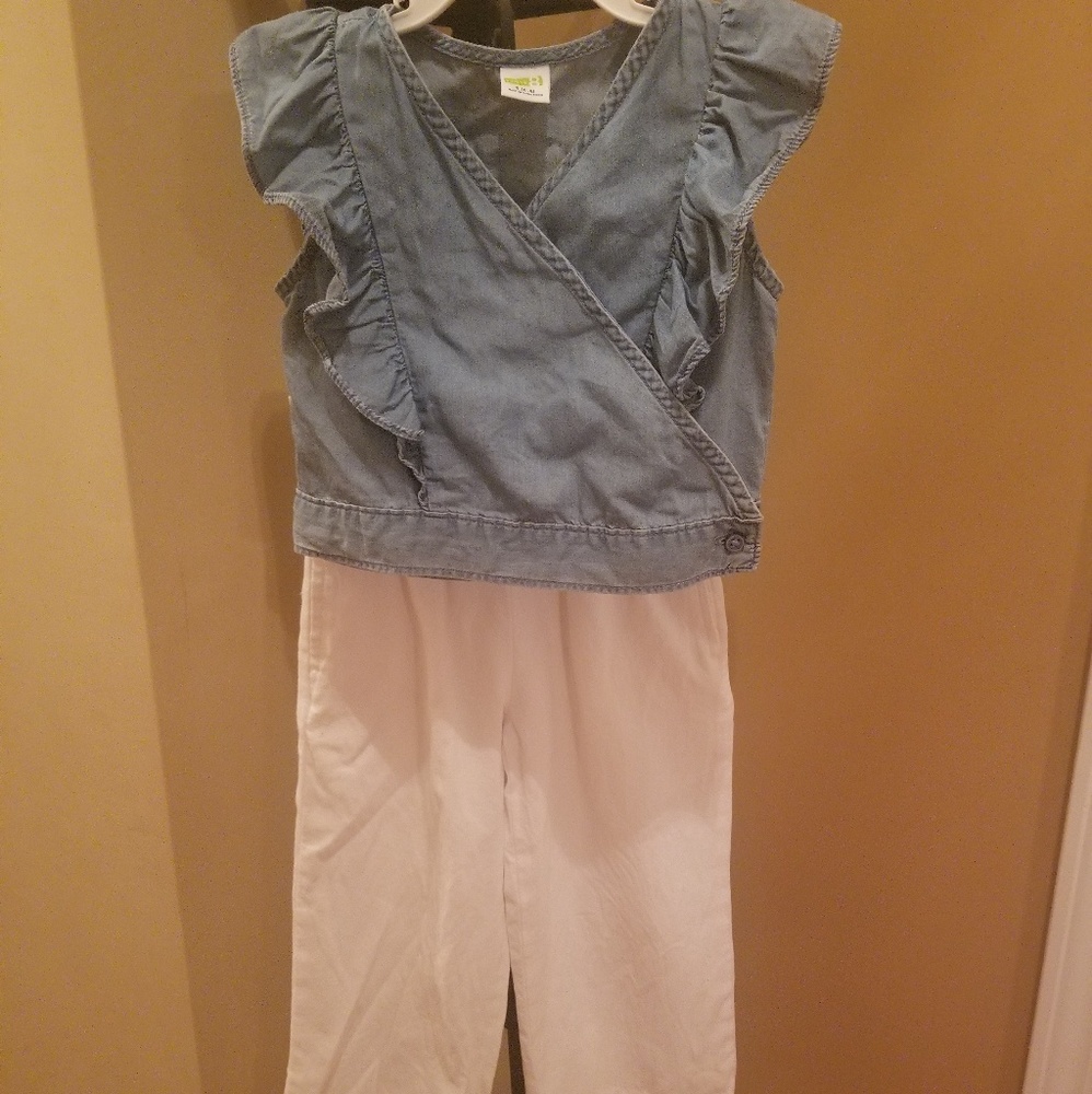 Crazy 8 Denim shirt.